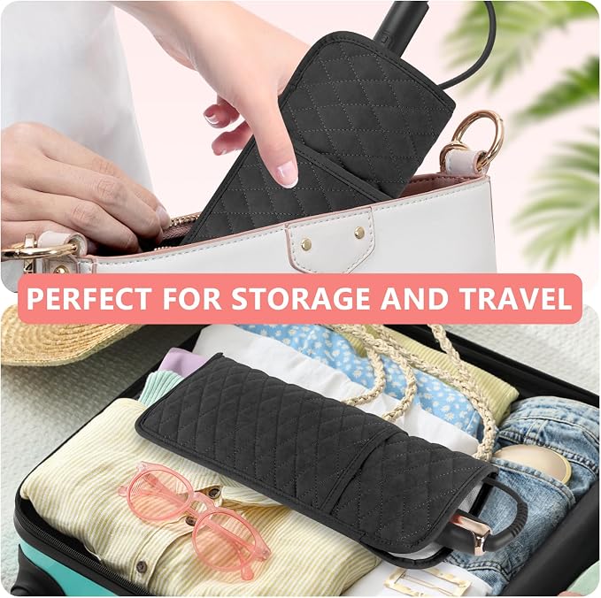 Heat Resistant Hair Tools Organizer Bag Portable Travel Storage Cover Pouch - Image 6