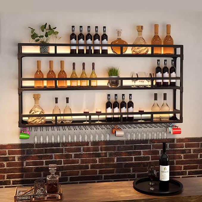 Wall Mounted Wine Rack, Wine Rack Wall Mounted - Image 3