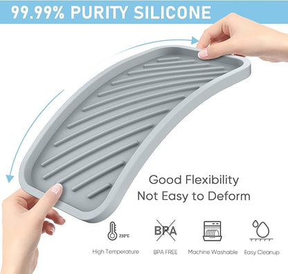 EG-SIPRO Silicone Sponge Holder-Large Thick Durable 10" Sink Organizer - Image 3