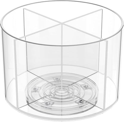 2-Pack Rotating Drink Mix Organizer, Spinning Drink Packet Holder, Divided - Image 7
