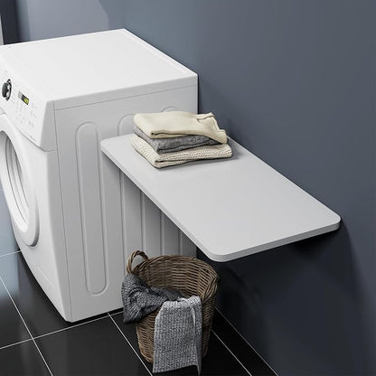 Upgrade Wall Mounted Folding Table 31.5”L x 15.7”W, Laundry Folding Table - Image 2