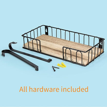 TJ.MOREE Ironing Board Hanger Metal Wall Mount Iron and Ironing Board Holder - Image 7