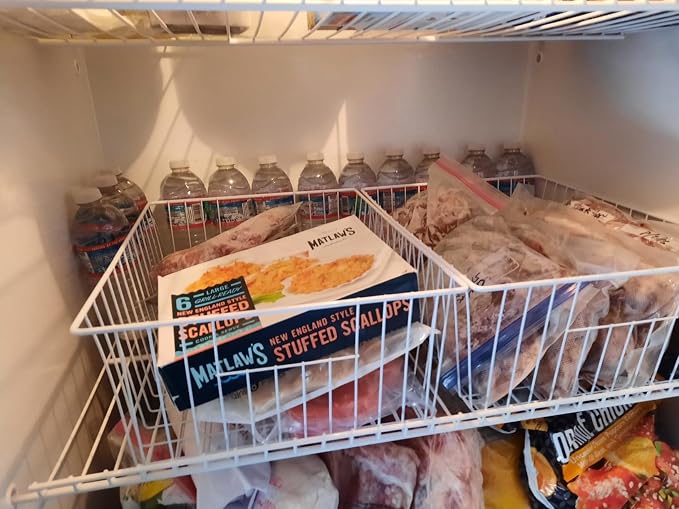 Npro 4 Pack Upright Freezer Organizer Bins - Image 8