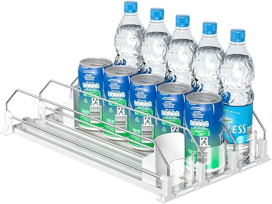 2025 Drink Organizer for Fridge, Upgrade Soda Can Dispenser for Refrigerator by KuukikvDirect