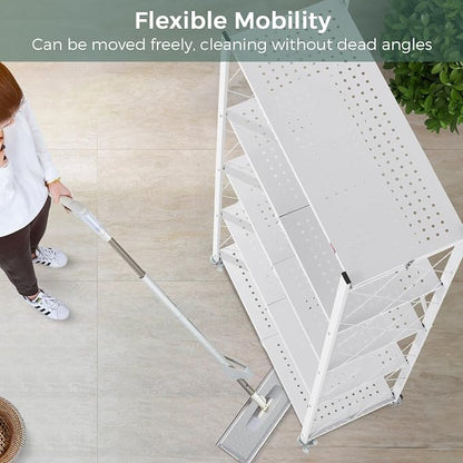 DEANIC 5 Tier Foldable Storage Shelves - Image 9
