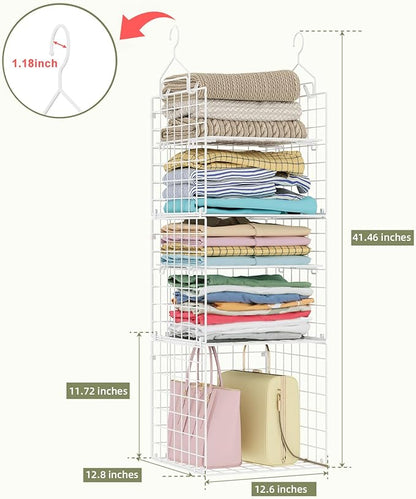 X-cosrack Closet Hanging Organizer and Storage - Image 3