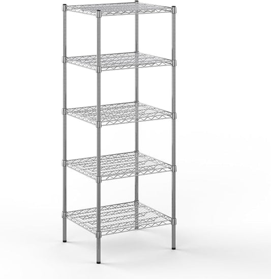 21" Deep x 24" Wide x 64" Height Wire Shelving Kit | 5-Tier | NSF Commercial by Regal+Altair