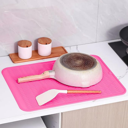 Silicone Dish Drying Mat for Multiple Usage, Easy clean, Eco-friendly, - Image 7