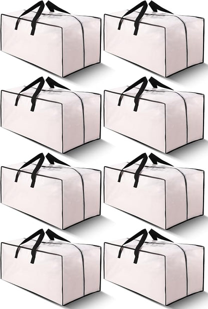 Cosy Family 8 Pack Heavy Duty Extra Large Moving Bags by Cosy+Family