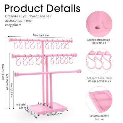 POVETIRE Headband Holder Stand Storage - Image 5