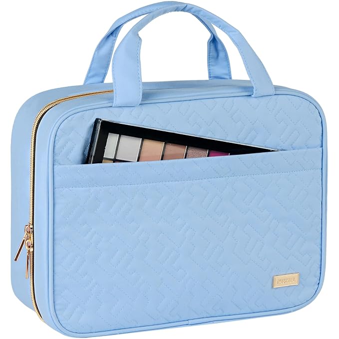 NISHEL Travel Toiletry Bag for women, Portable Hanging Organizer for Full-Sized - Image 7