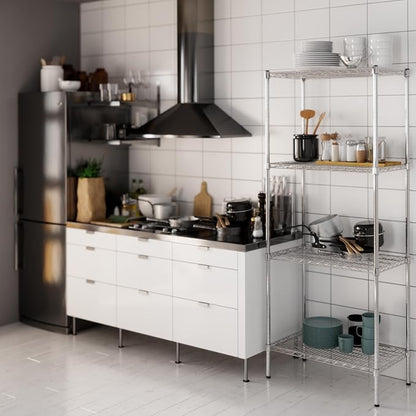 18" Deep x 30" Wide x 74" Height Wire Shelving Kit | 4-Tier | NSF Commercial - Image 7