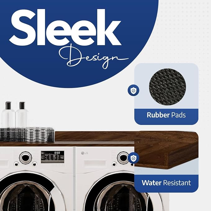 OfficeSimpli Large Washer Dryer Countertop 30 x 58 - Image 9
