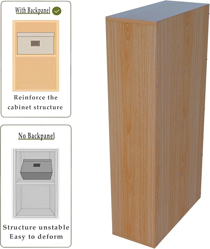 8-Cube Storage Shelf Bookcase - Image 5