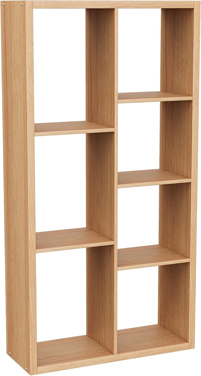Cube Storage Organizer Bookcase, Decorative 11 inch Open Back Cubical Shelf by VDNEND