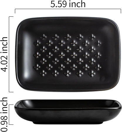 Gomakren Soap Dish, Shower Soap Holder, Ceramic Soap Dishes - Image 2