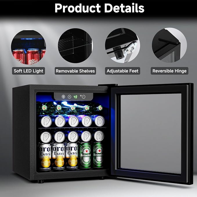 Beverage Refrigerator Cooler - Image 7