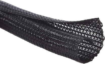 Alex Tech 10ft - 1/2 inch Cord Protector Wire Loom Tubing Cable Sleeve Split by AlexTech