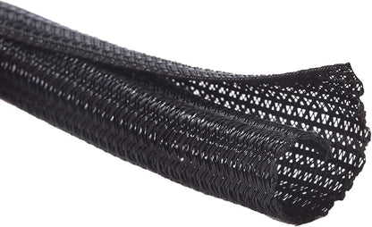 Alex Tech 25ft - 1/8 inch Cord Protector Wire Loom Tubing Cable Sleeve Split by AlexTech