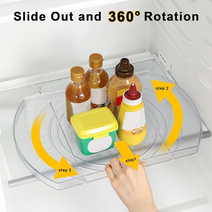 ROWNYEON Lazy Susan Turntable Organizer - Image 4