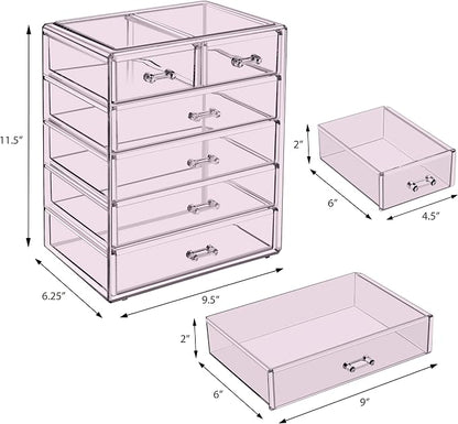 Sorbus Acrylic Makeup Organizer - Image 3