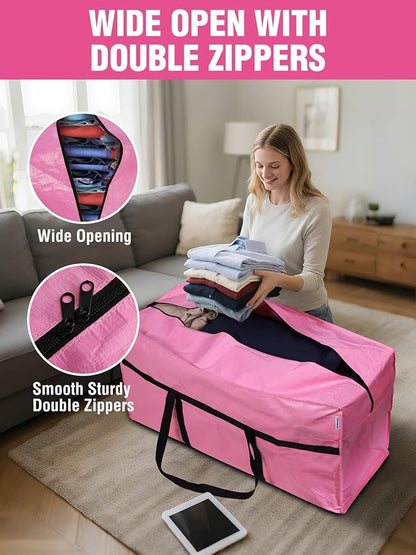 WORKPRO 2-Pack 66 Gallon Extra Large Moving Bags - Image 4