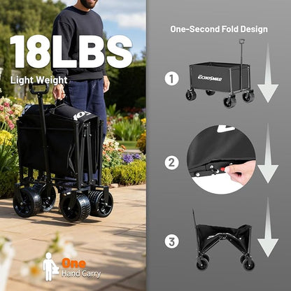 EchoSmile Collapsible Wagon Cart - Image 5