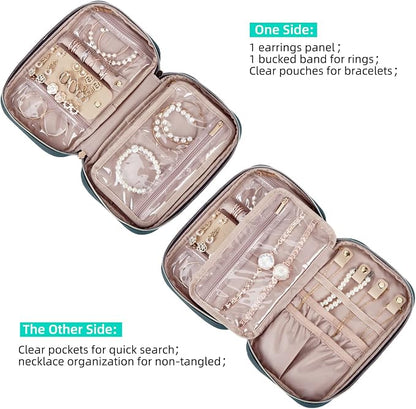 NISHEL Travel Jewelry Case, Holiday Organizer - Image 3