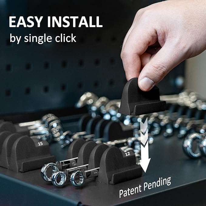 80 pcs MAGNETIC Modular Wrench Organizers - Image 5