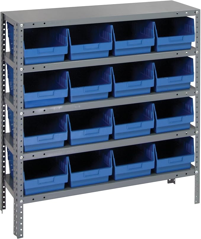Quantum Storage Systems 1839-208BL Store More Steel Shelving Unit by QuantumStorageSystems