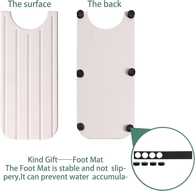 17inch x 4inch Kitchen Sink Faucet Mat, Water Absorbing Stone Faucet Splash - Image 8