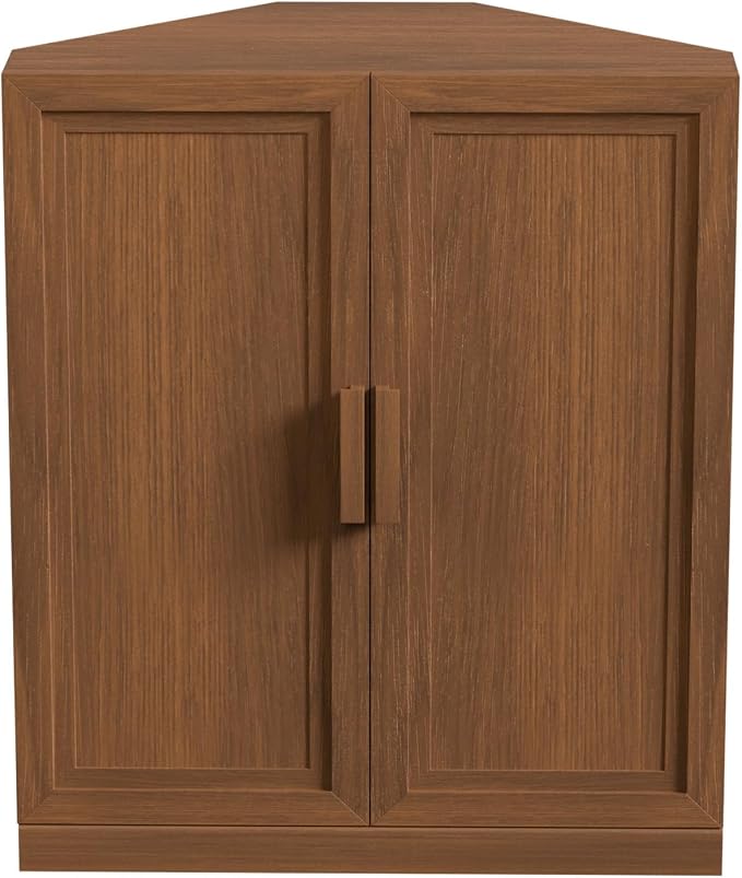 Casaphoria Farmhouse Corner Cabinet, Wooden Corner Storage Cabinet - Image 7