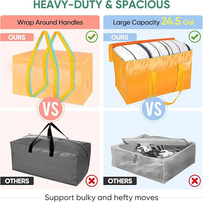 BALEINE 8-Pack Oversized Moving Bags - Image 4