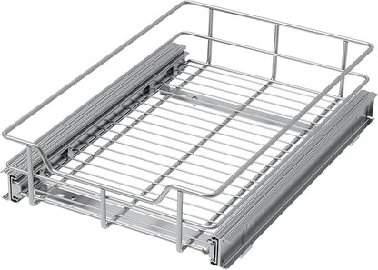 Pull Out Cabinet Organizer 14" W X 17" D, Slide Out Drawers by STORKING
