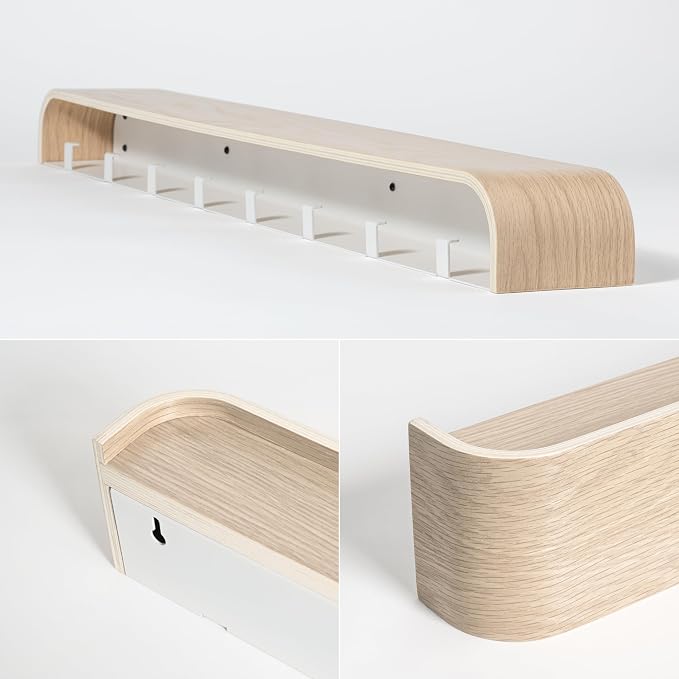 Kazai. Wall-Mounted Coat Rack 'Toke' - Image 3