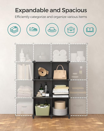 SONGMICS 6 Cube Storage Organizer, Modular Bookshelf, DIY Closet Organizers and - Image 5
