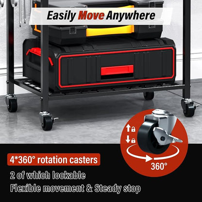 TC-HOMENY Power Tool Organizer Cart - Image 6