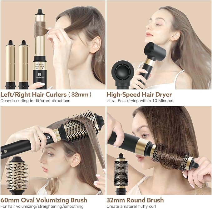 WeBeauty 5-in-1 High-Speed Hair Dryer Brush - Image 2