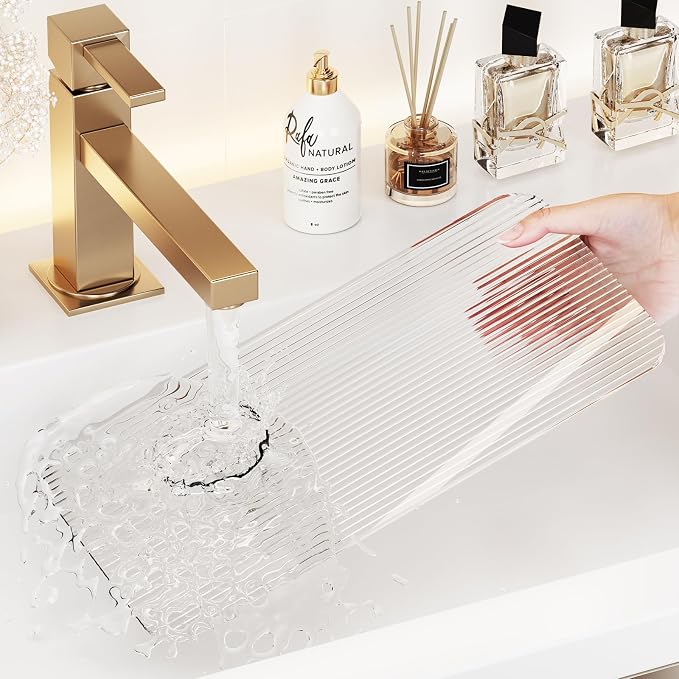 Seoneiro 2 Tier Corner Bathroom Counter Organizer, Cosmetic Skincare Organizer - Image 6