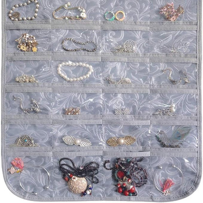 BB Brotrade Hanging Jewelry Organizer, Accessories Organizer, 80 Pocket - Image 5