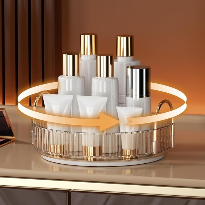 YCIA&DONE 360 Rotating Makeup Organizer and Storage - Image 9