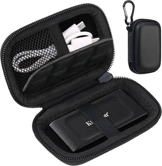 Lacdo Hard Carrying Case for Kingston XS1000 / XS2000 / XS1000R SSD by Lacdo