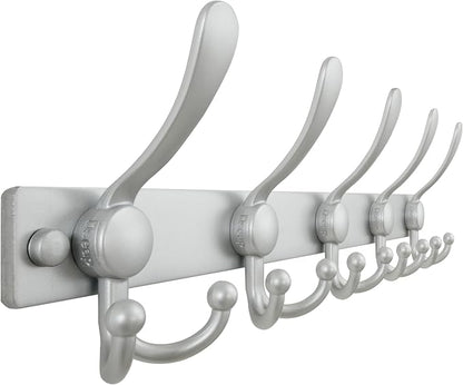 Dseap Coat Rack Wall Mount 2.0 Pro: Heavy Duty 300% Thicker, Stainless Steel by Dseap