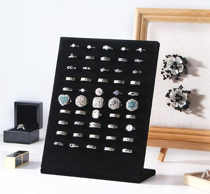 50 Slots Rings Display Stand, Ring Organizer Holder Stand - Image 4