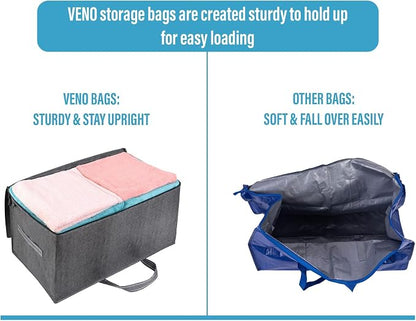 VENO 6 Pack Moving and Storage Bags, Heavy Duty, Alternative to Moving Boxes - Image 6
