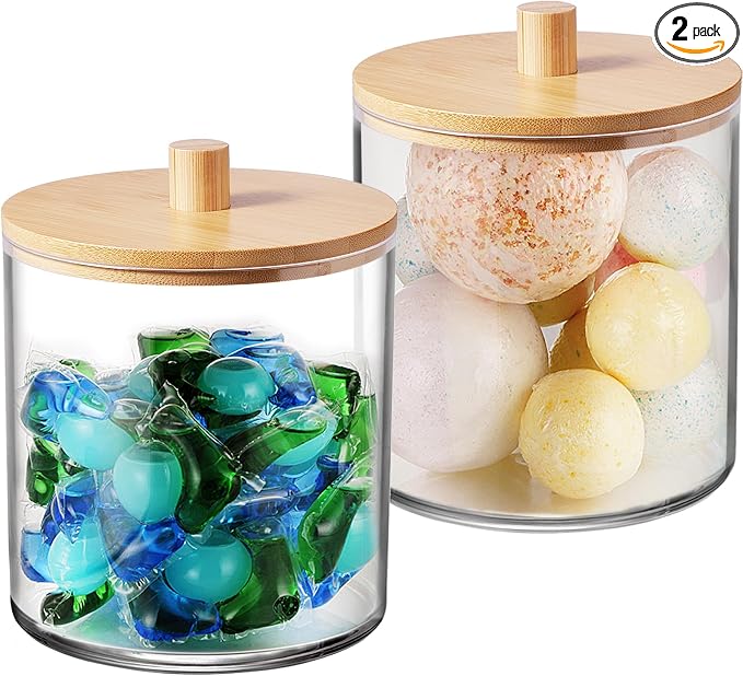 SheeChung 2 Pack 50 Oz Large Apothecary Jar by SheeChung