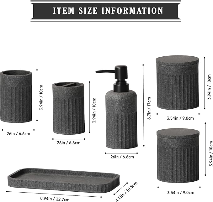 Bathroom Accessory Set - Image 5