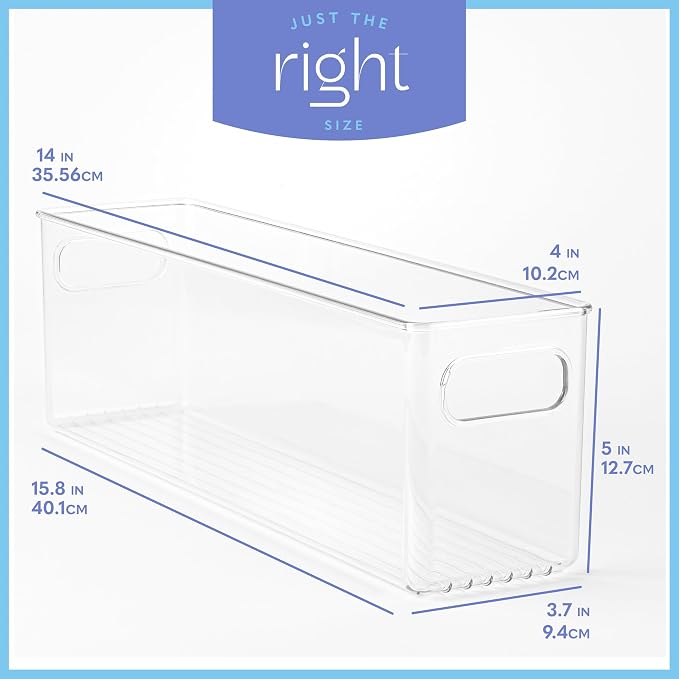 primebox Plastic Food Storage Clear Container Bin - Image 3