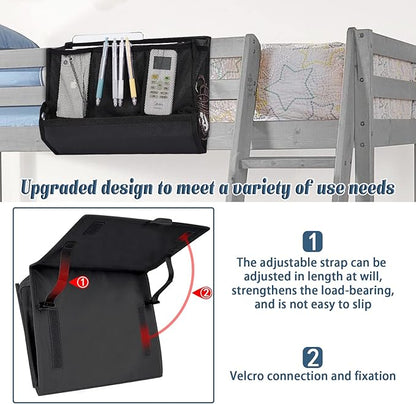 Bedside Caddy Bedside Storage Organizer Bedside Organizer - Image 4