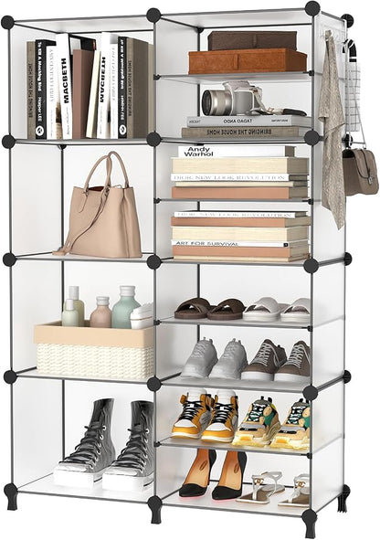 AWTATOS Closet Organizer 8 Cube Storage Shelves Clothes Organizers Closet - Image 7